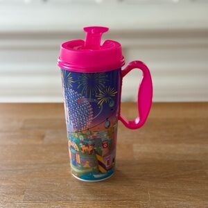 Disney World Pink Travel Mug